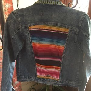 Boot Rugs Denim and Serape Jacket 💐💕🙌🏼💖